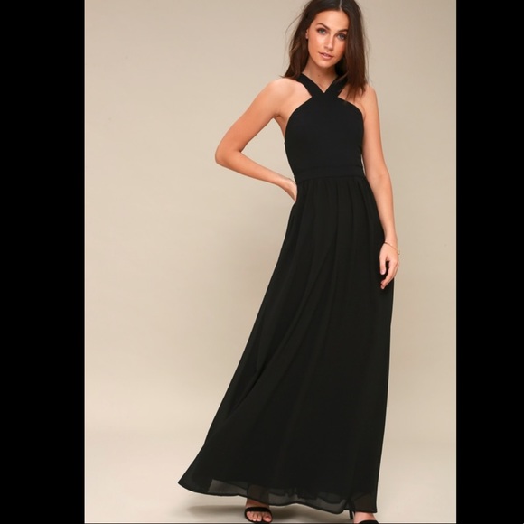 Lulus Dresses & Skirts - Lulus black maxi formal dress